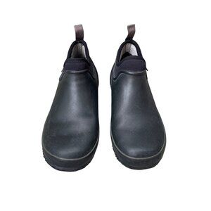 BOGS Urban Farmer Boots Mens 9 42 Black Slip On Waterproof Shoes Gardening Shoe